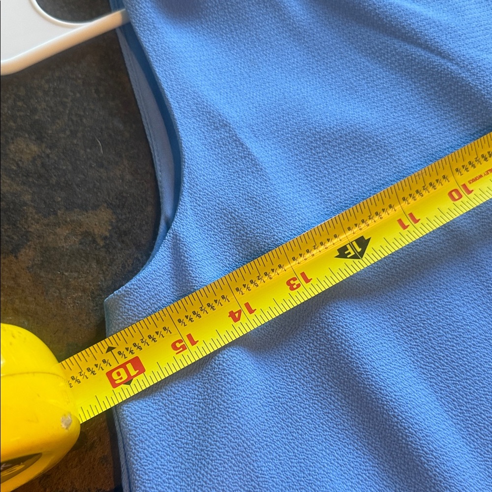 Susan Graver Vibrant Blue Tank Top - Picture 6 of 8